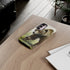Grizzly Bear in a Field - Impact Resistant Phone Case